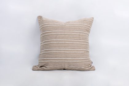 Cream and brown stripe